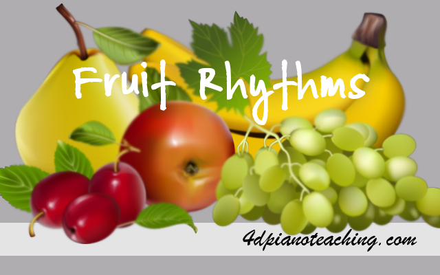 Fruit Rhythms – Free Printables!