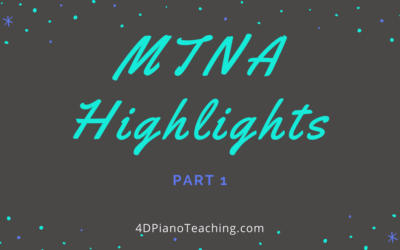 MTNA Conference Highlights (Spring)