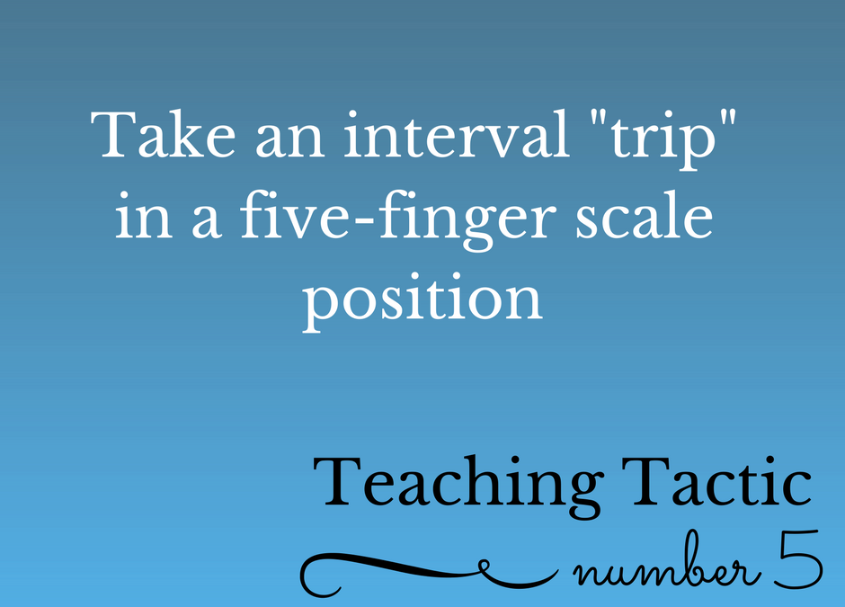 Tuesday Teaching Tactic #5