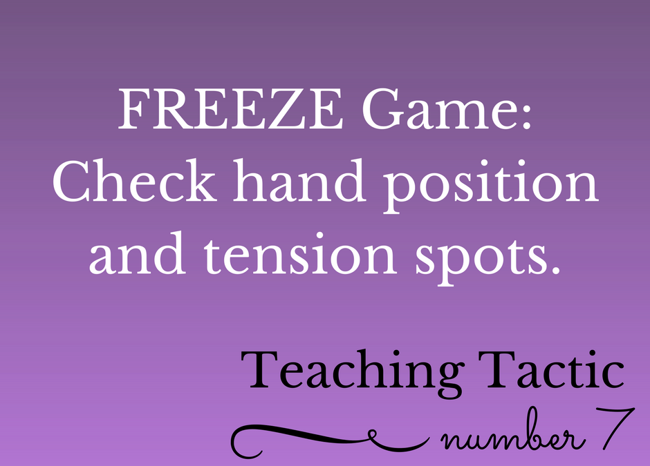 Tuesday Teaching Tactic #7