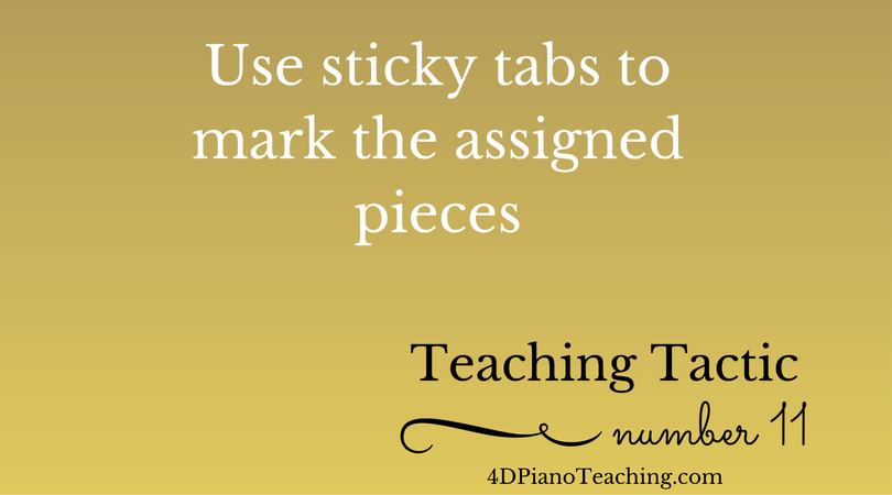 Tuesday Teaching Tactic #11