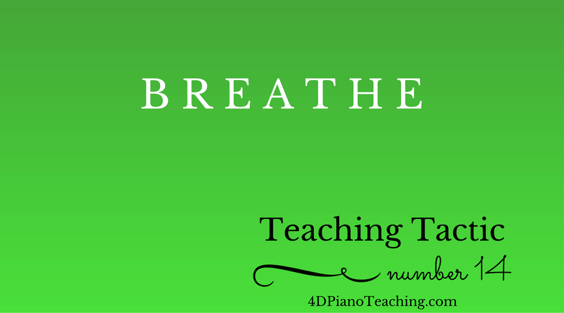 Tuesday Teaching Tactic #14