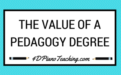 The Value of a Pedagogy Degree