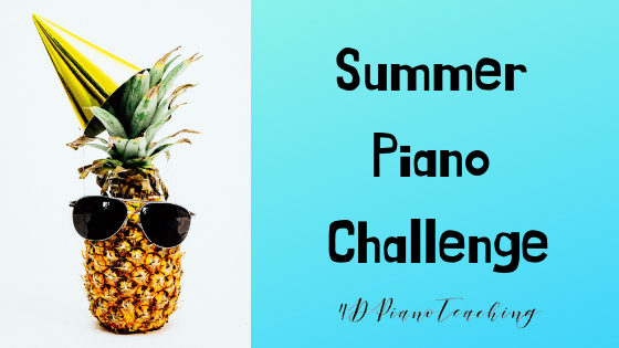 Summer Piano Challenge